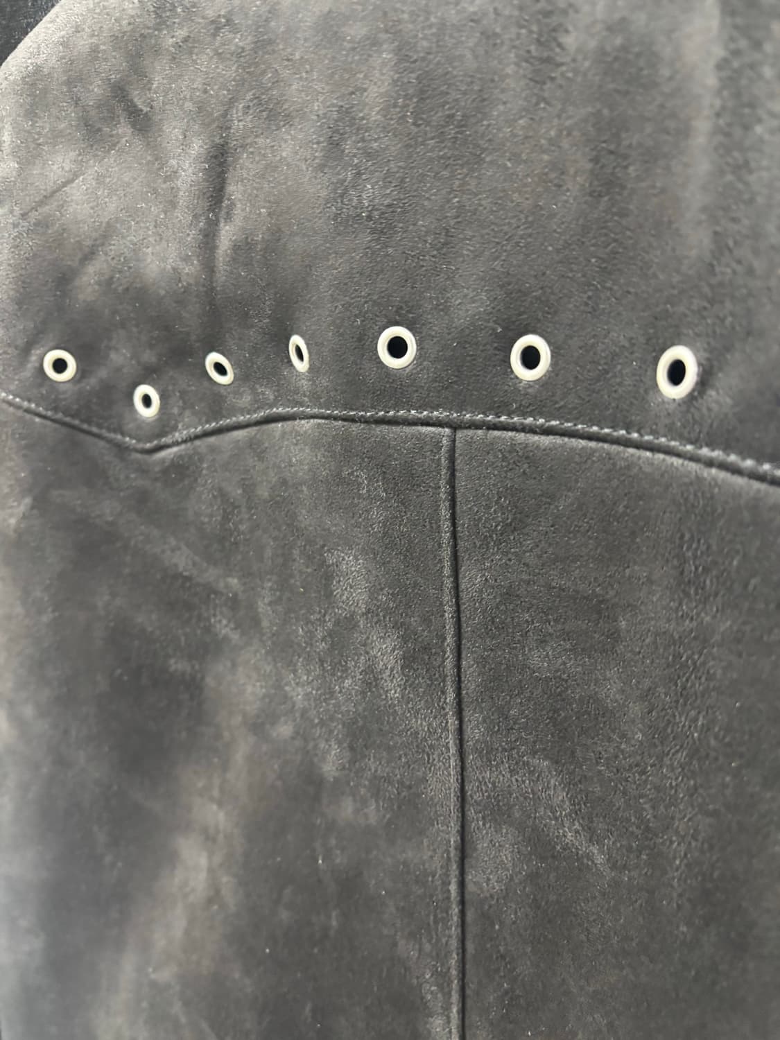 자라 웨스턴 아일릿 스웨이드 자켓 M 상품이미지3