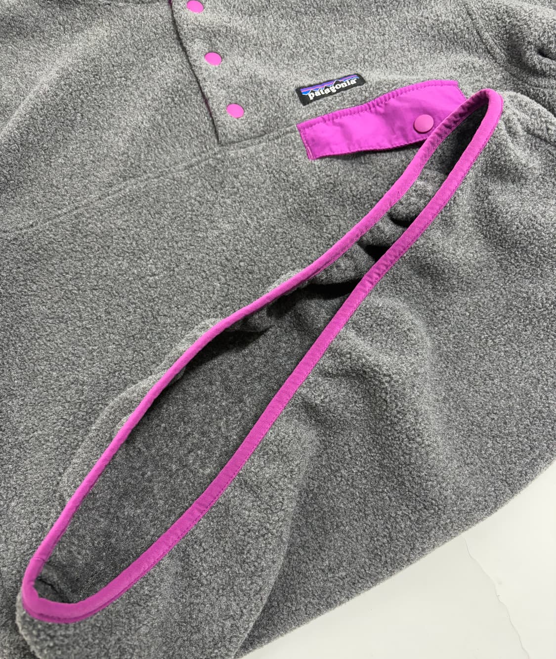 빈티지 파타고니아 신칠라 스냅티 그레이 우먼즈S 상품이미지4