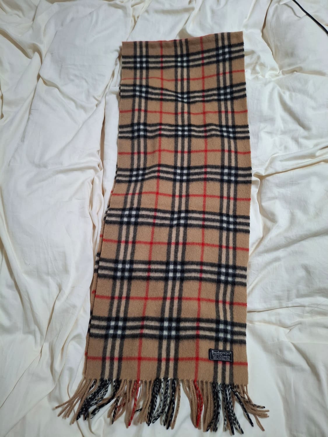 (100%정품)🇬🇧최상급 버버리 캐시미어 머플러 목도리 노바체크 상품이미지7