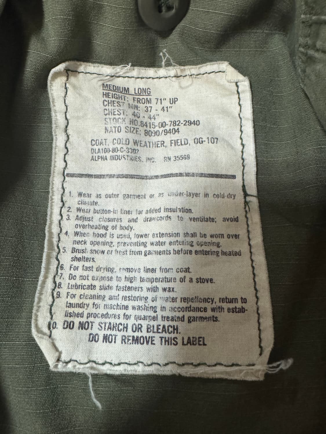 M65 필드자켓 미디움롱 3세대 상품이미지1