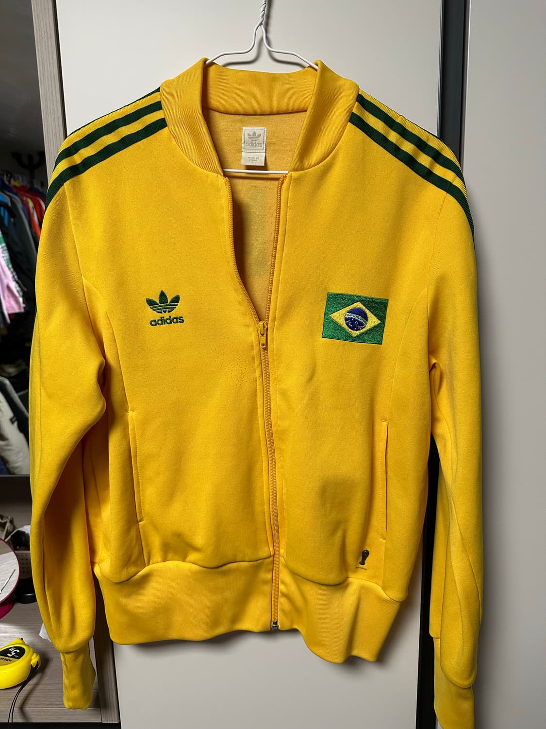 아디다스 져지 브라질 트랙탑 L 상품이미지1