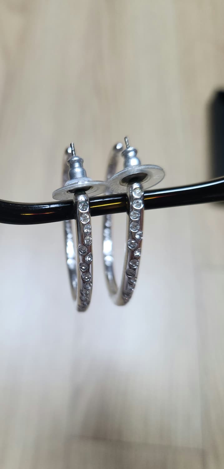 스와로브스키 후프 귀걸이 상품이미지1