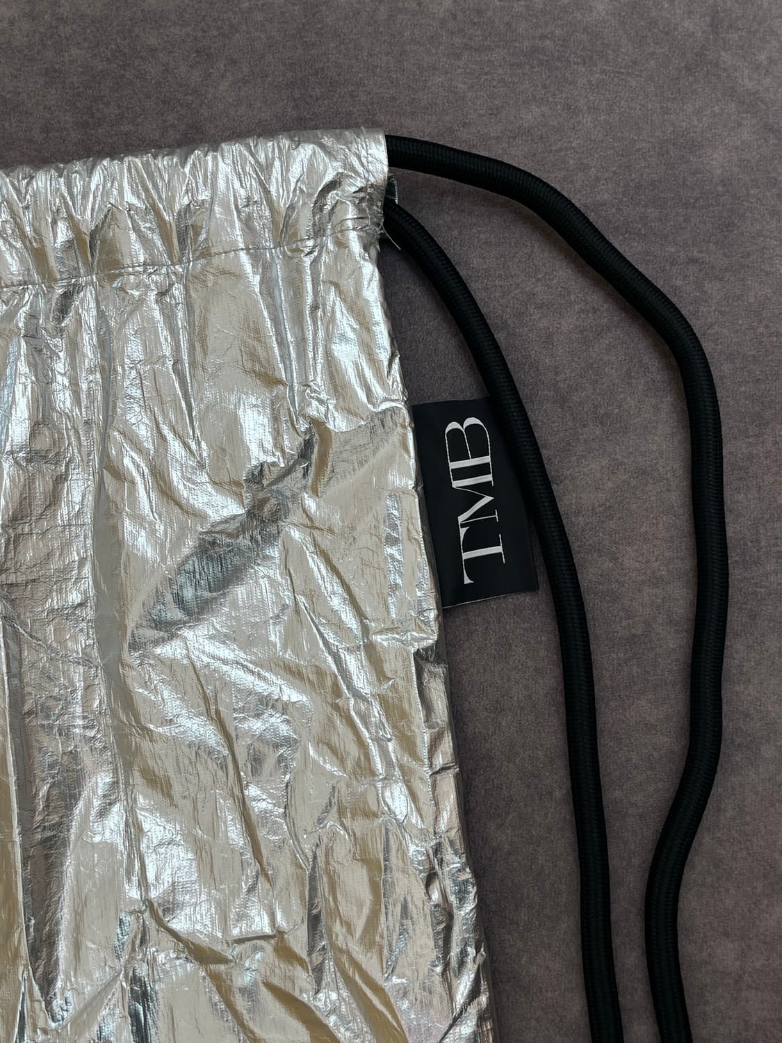 트리밍버드 샤이닝 스트링 백팩 [Sliver] 상품이미지6