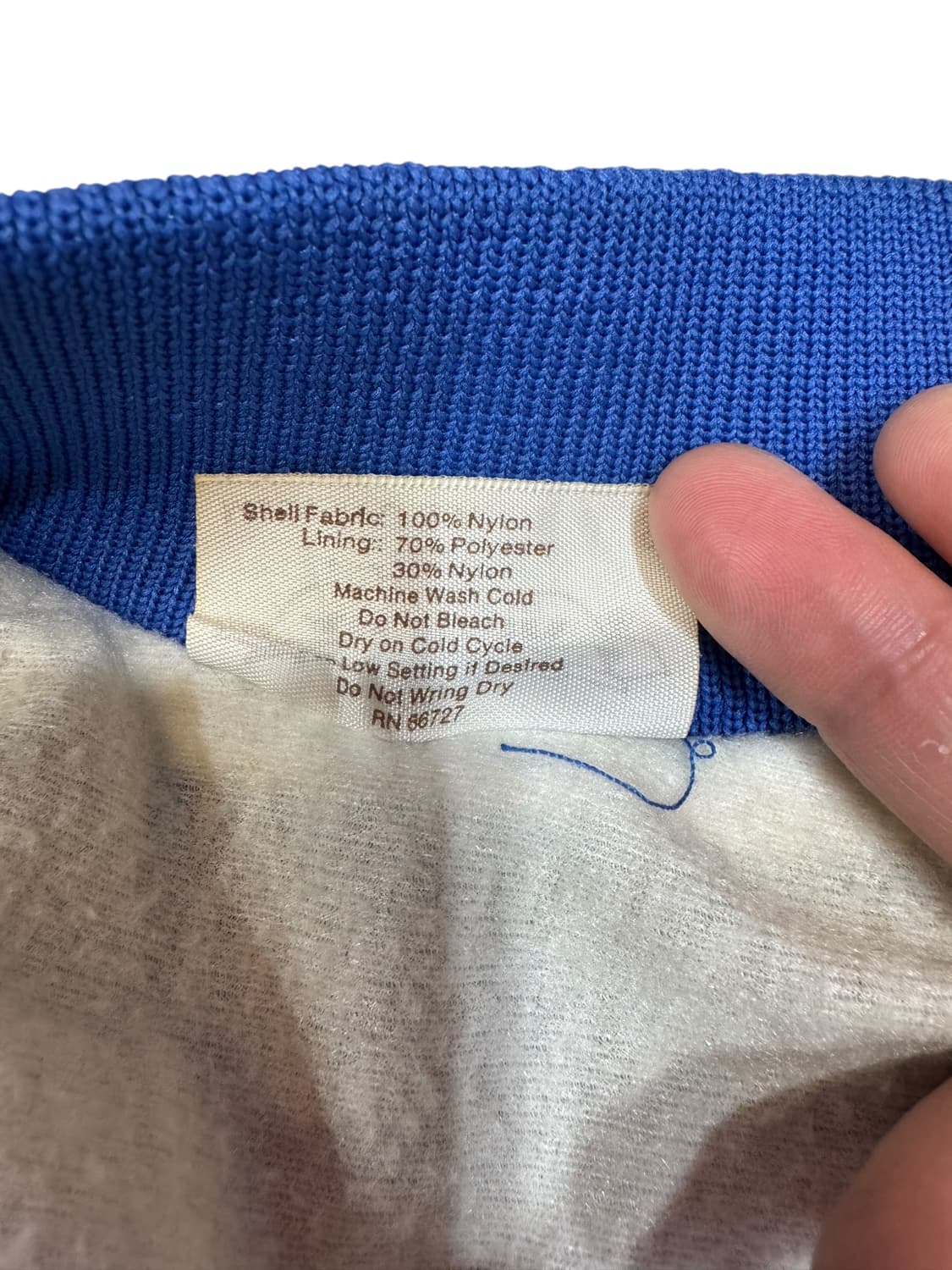 90s 오번 스포츠 새틴 봄버 자켓 made in USA (S) 상품이미지6