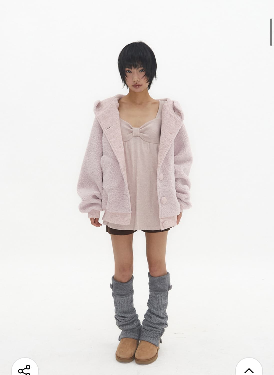 익스파이어드걸 밤비 소프트 탑 핑크 상품이미지2