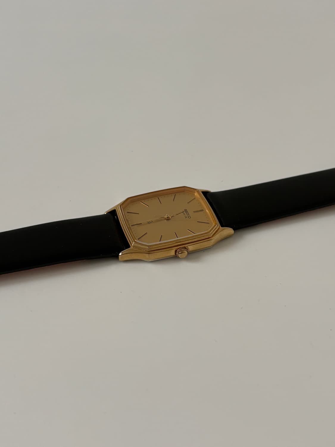 1980s Chariot Gold Square Quartz 상품이미지5