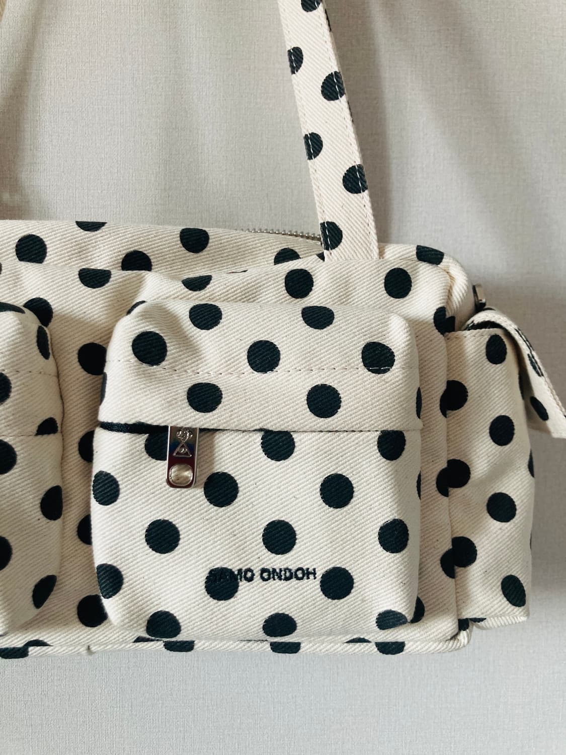 세이모온도 포켓 유틸리티백  M small dot 상품이미지7