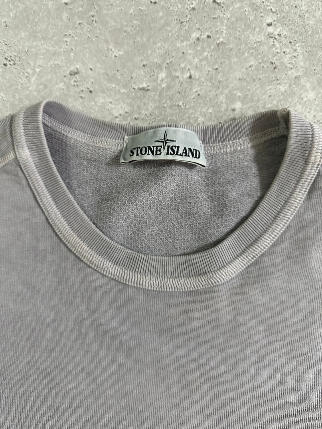 STONE ISLAND 맨투맨 라벤더 상품이미지4