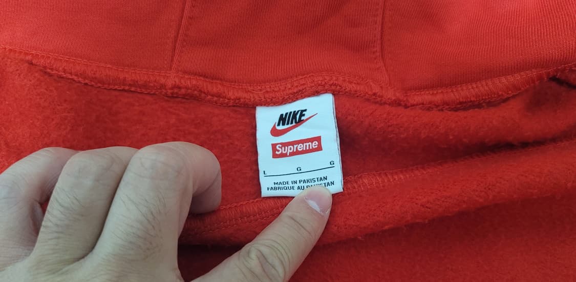 25ss 슈프림나이키 후드집업 상품이미지2