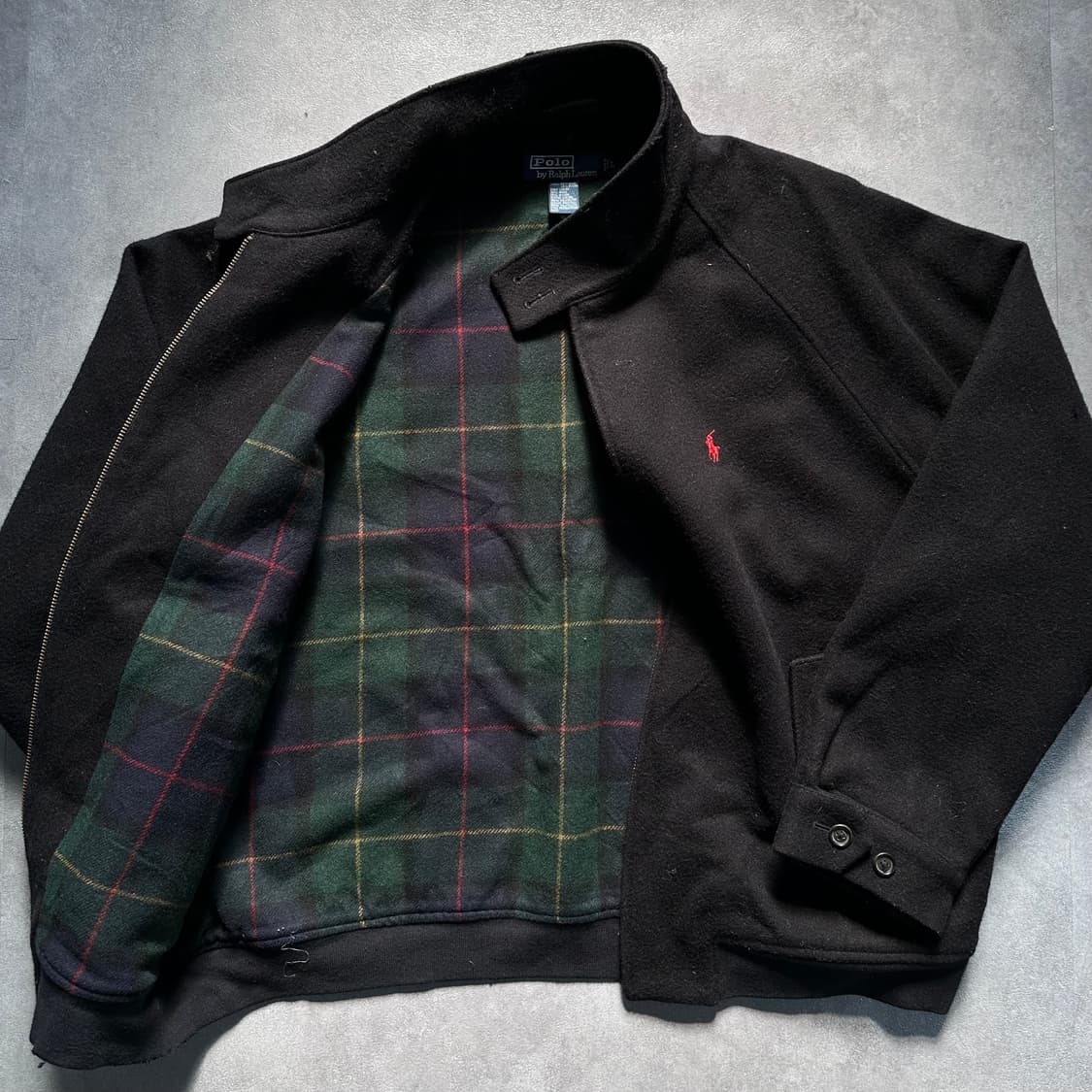 폴로 네이비 울 g-9 헤링턴 자켓 (va.105) 상품이미지2