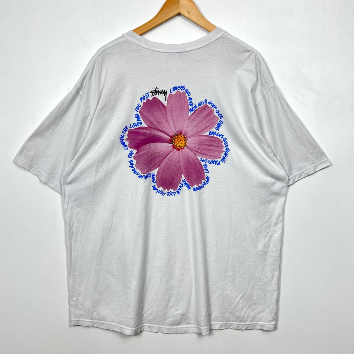 Stussy 스투시 코스모스 빅로고 튜블러 반팔티 상품이미지1