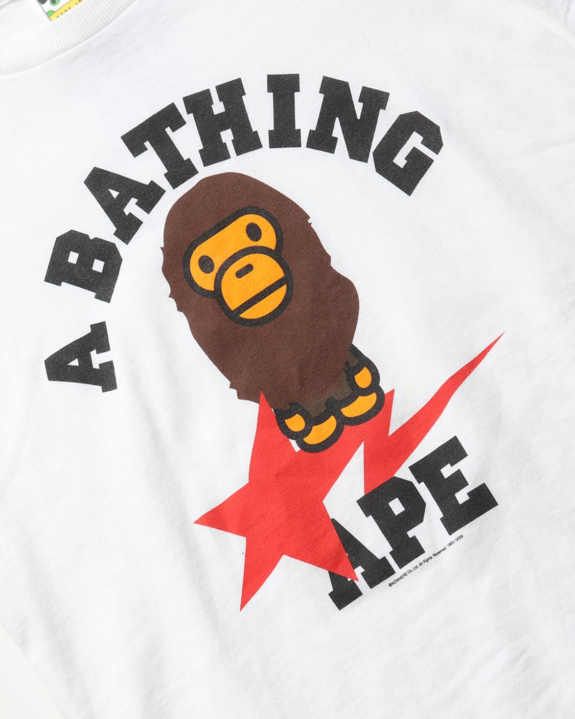 A BATHING APE Baby Milo Star Logo Tee 상품이미지5