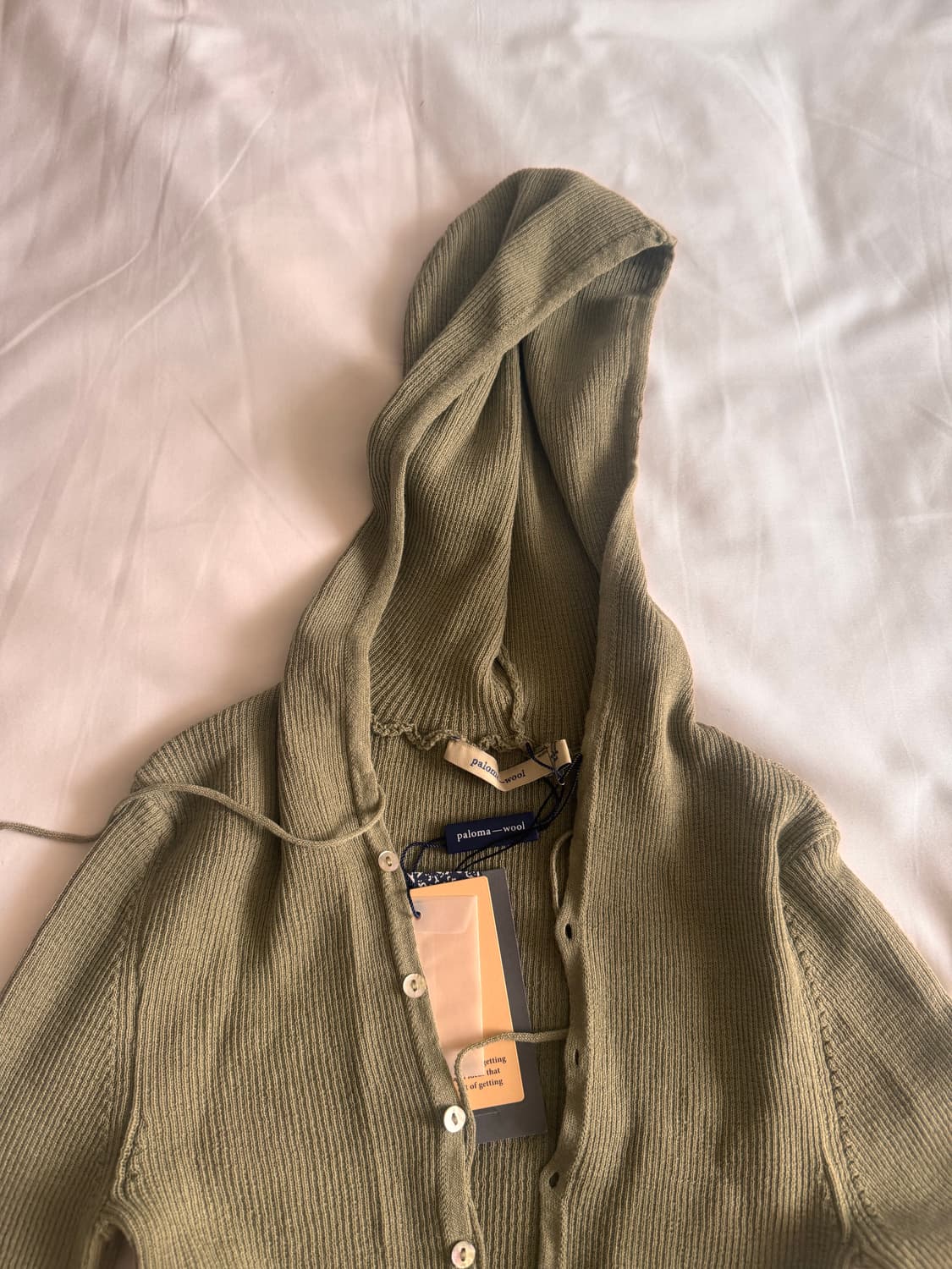 팔로마 울 니트 후드가디건 상품이미지2