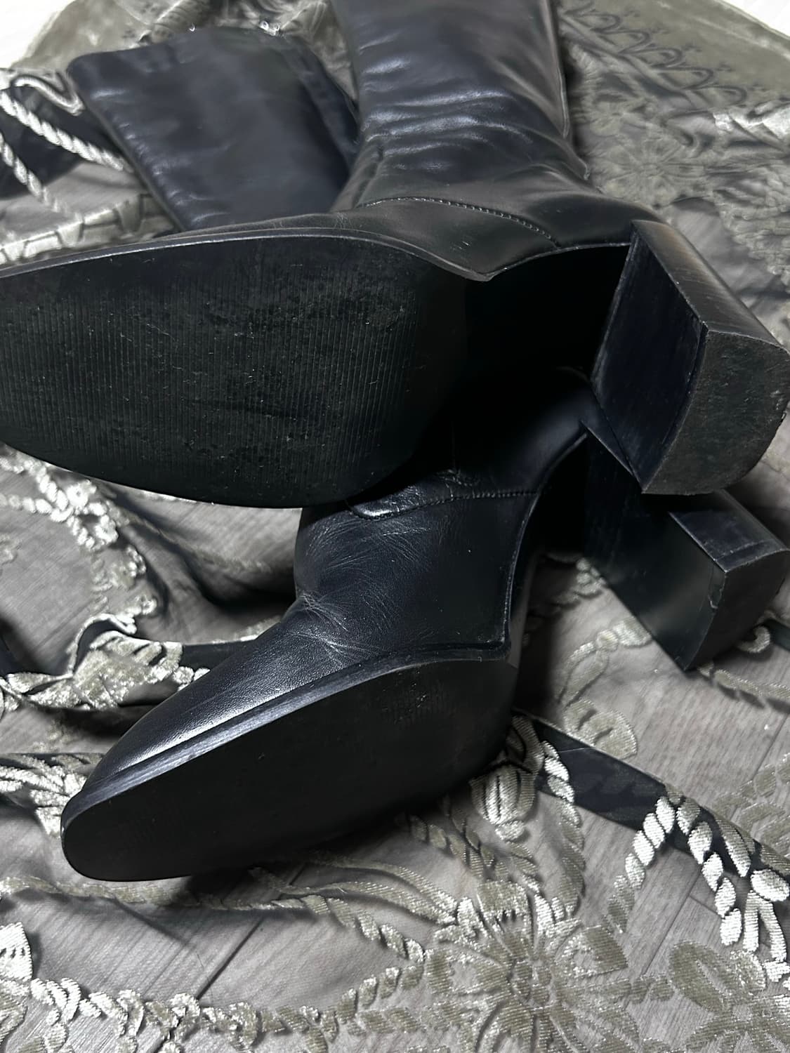 ZARA 소가죽 부츠 상품이미지4