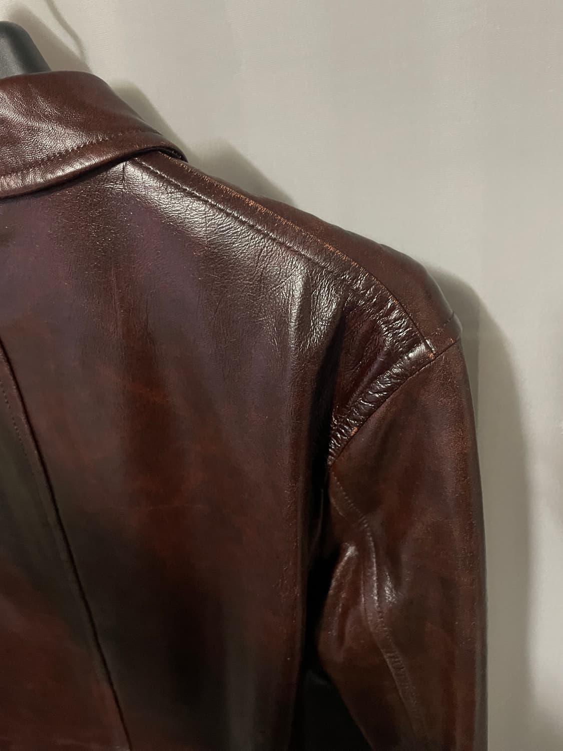 [44] 아크네스튜디오 양가죽 레더자켓 상품이미지6