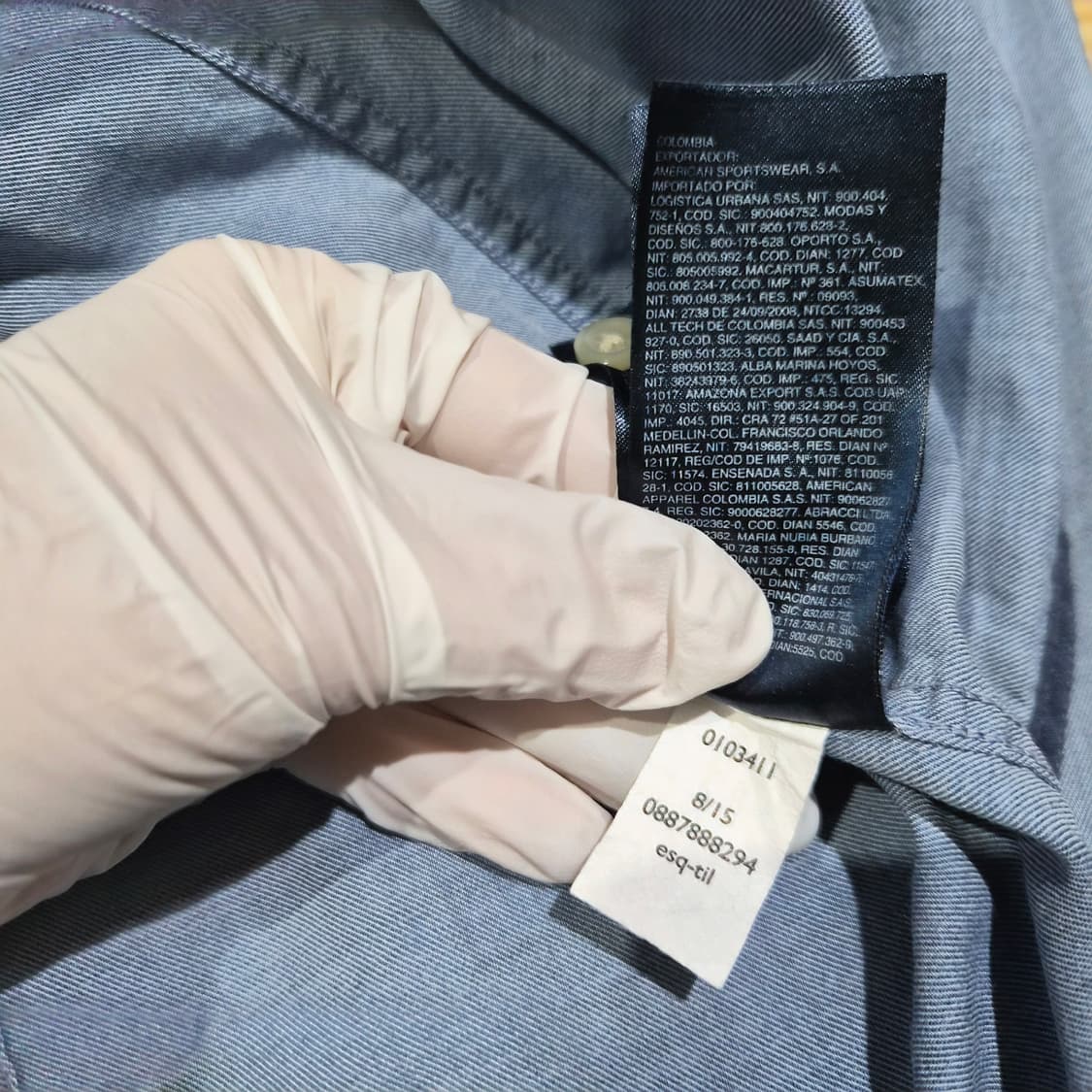 타미힐피거 슬림핏 셔츠(XXL) 상품이미지8