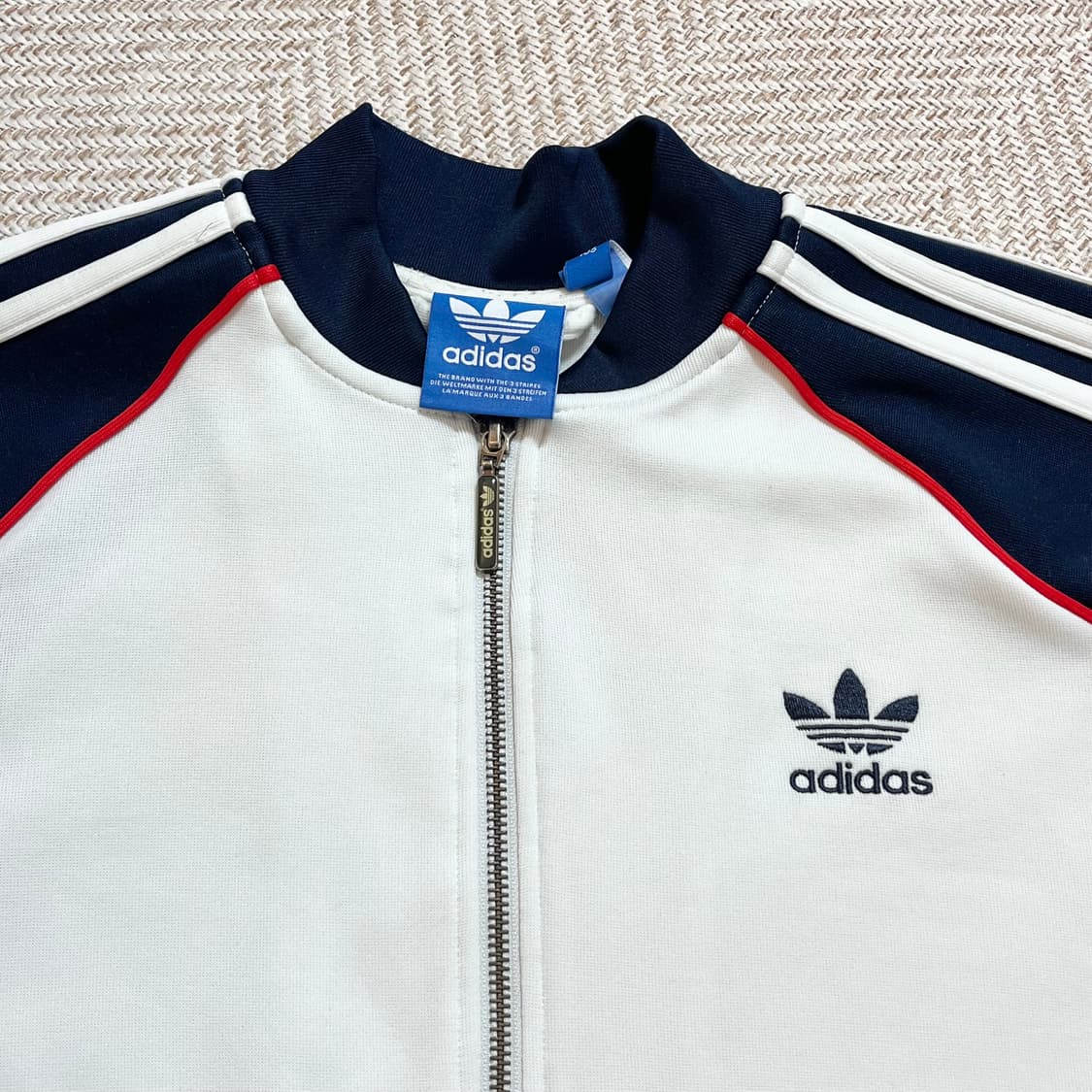 [정품] 아디다스 화이트배색 SST 트랙탑 져지 [ 105 ] 상품이미지4