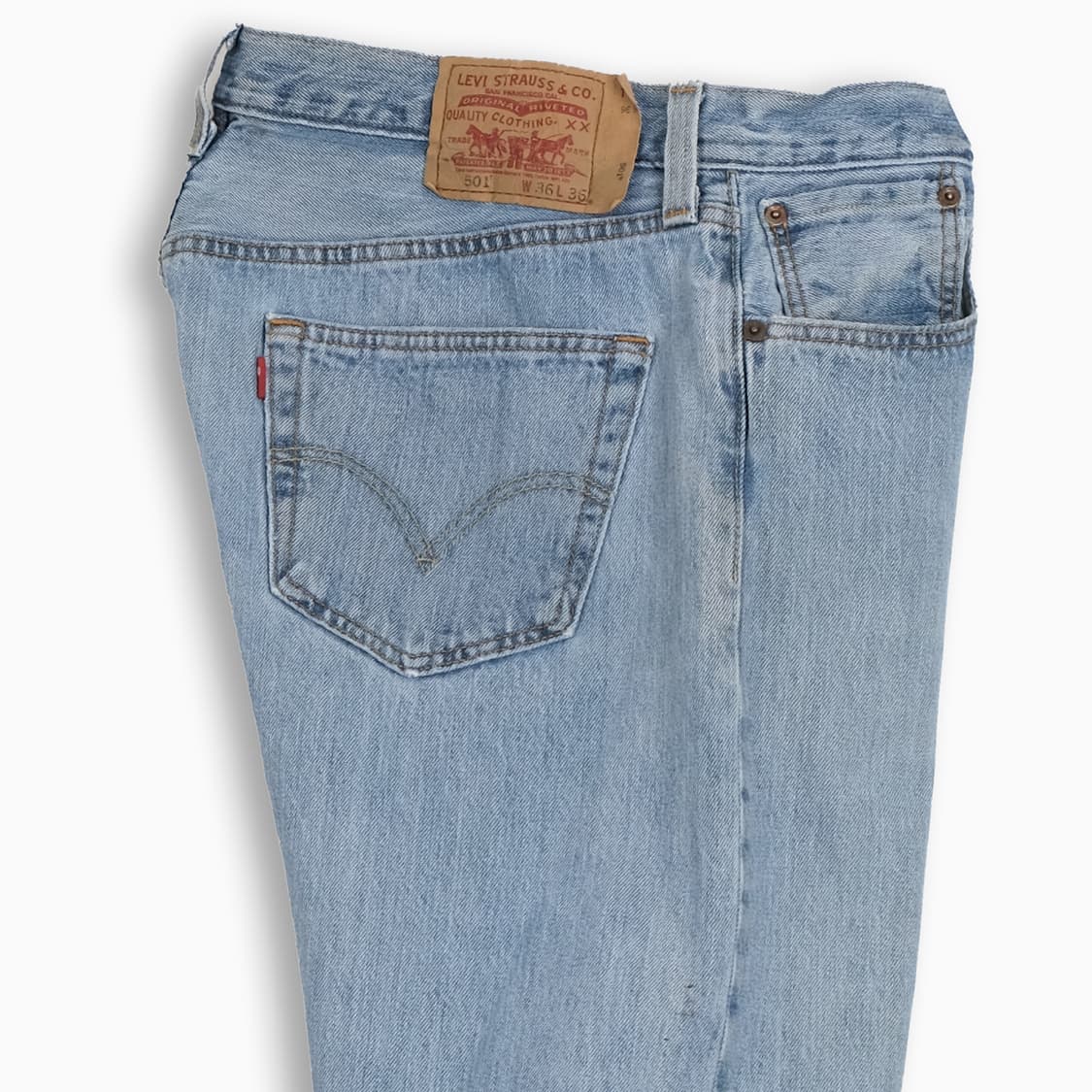 빈티지 리바이스 501 연청 34 인치 LV50136542 상품이미지5