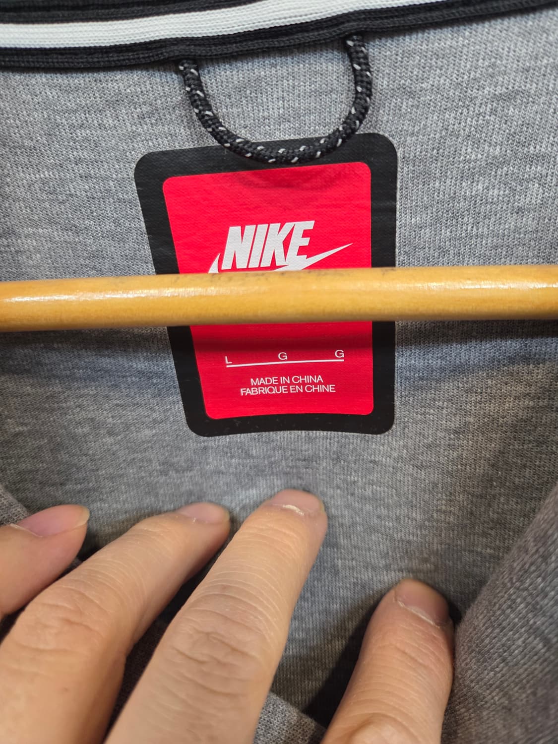 나이키 여성 테크플리스 베스트 조끼 후드집업 L 상품이미지3