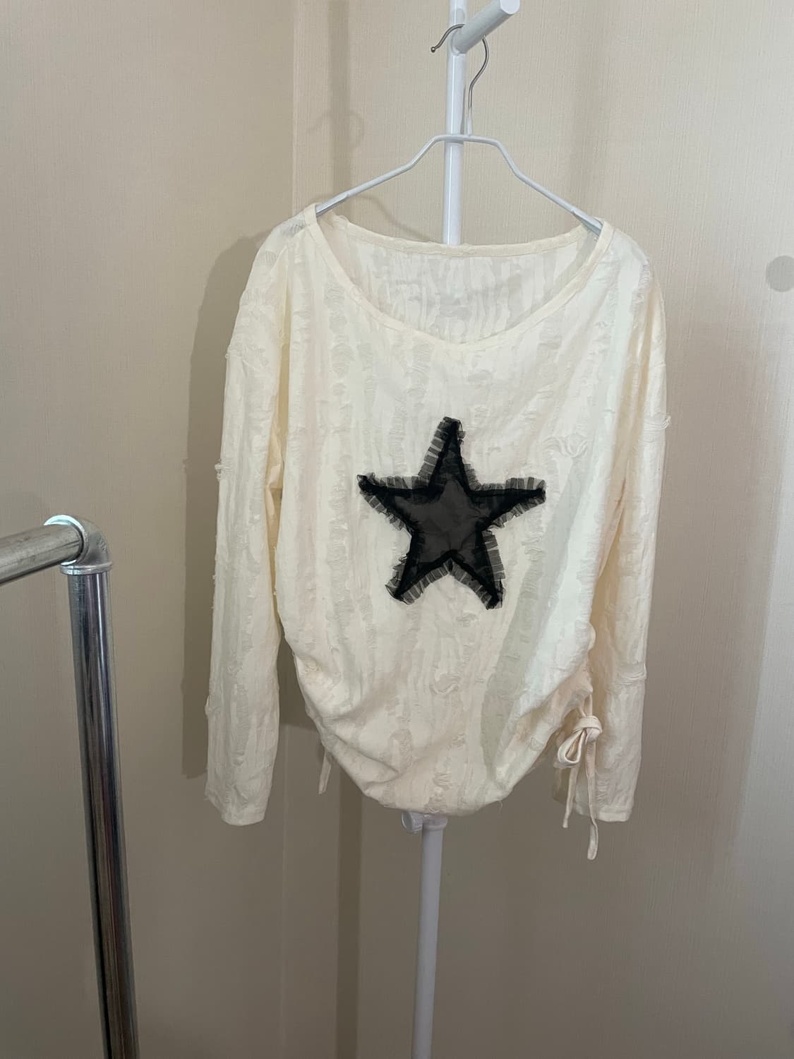 스타 포인트 빈티지 루즈핏 티  상품이미지1