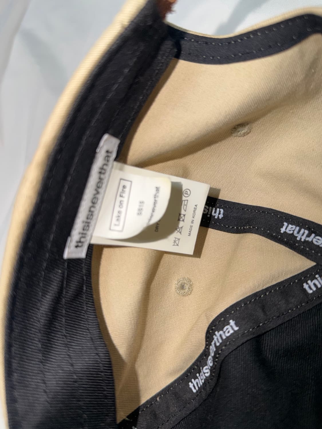 디스이즈네버댓 캡모자 상품이미지7