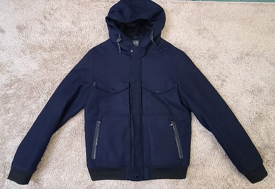 알마니 후드 집업 상품이미지1