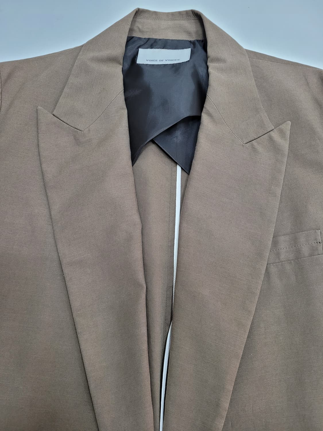 VOV 20FW 보브 오버핏 자켓 / 여 66 (85-97-165)브라운 상품이미지4