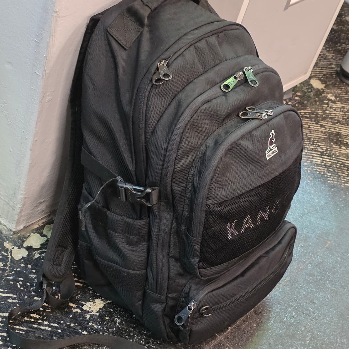 캉골 블랙 백팩  상품이미지6