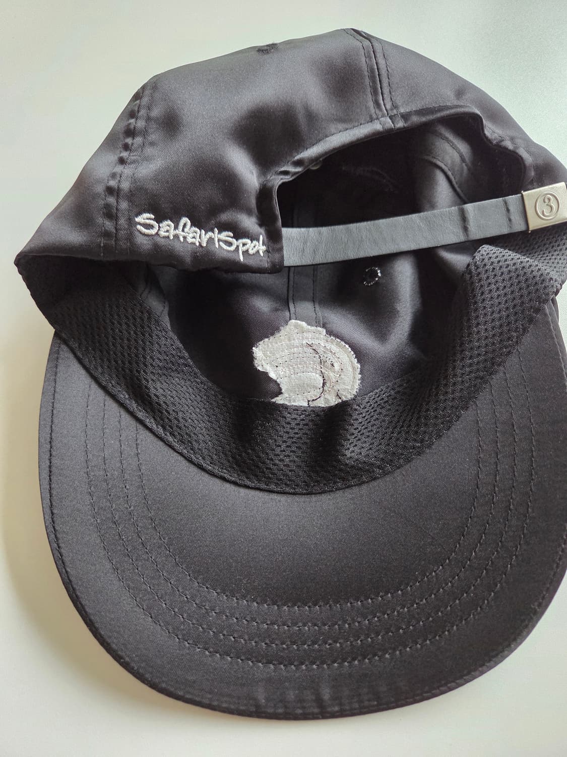safarispot-EMBLEM PATCH SATIN CAP  상품이미지4