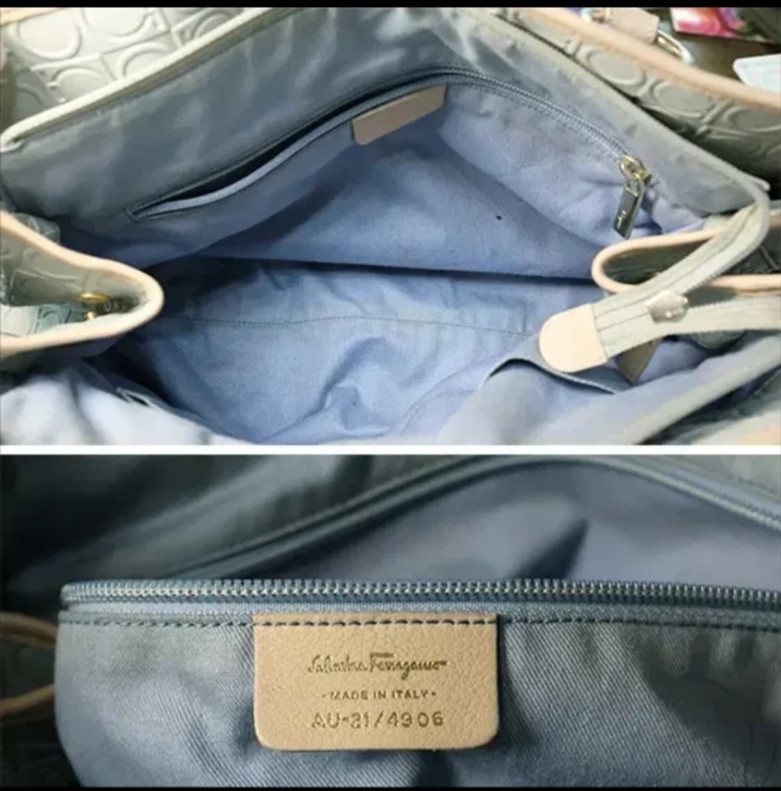 특가세일!!명품가방2종 페레가모 간치니&에트로 토트백겸숄더백 상품이미지3