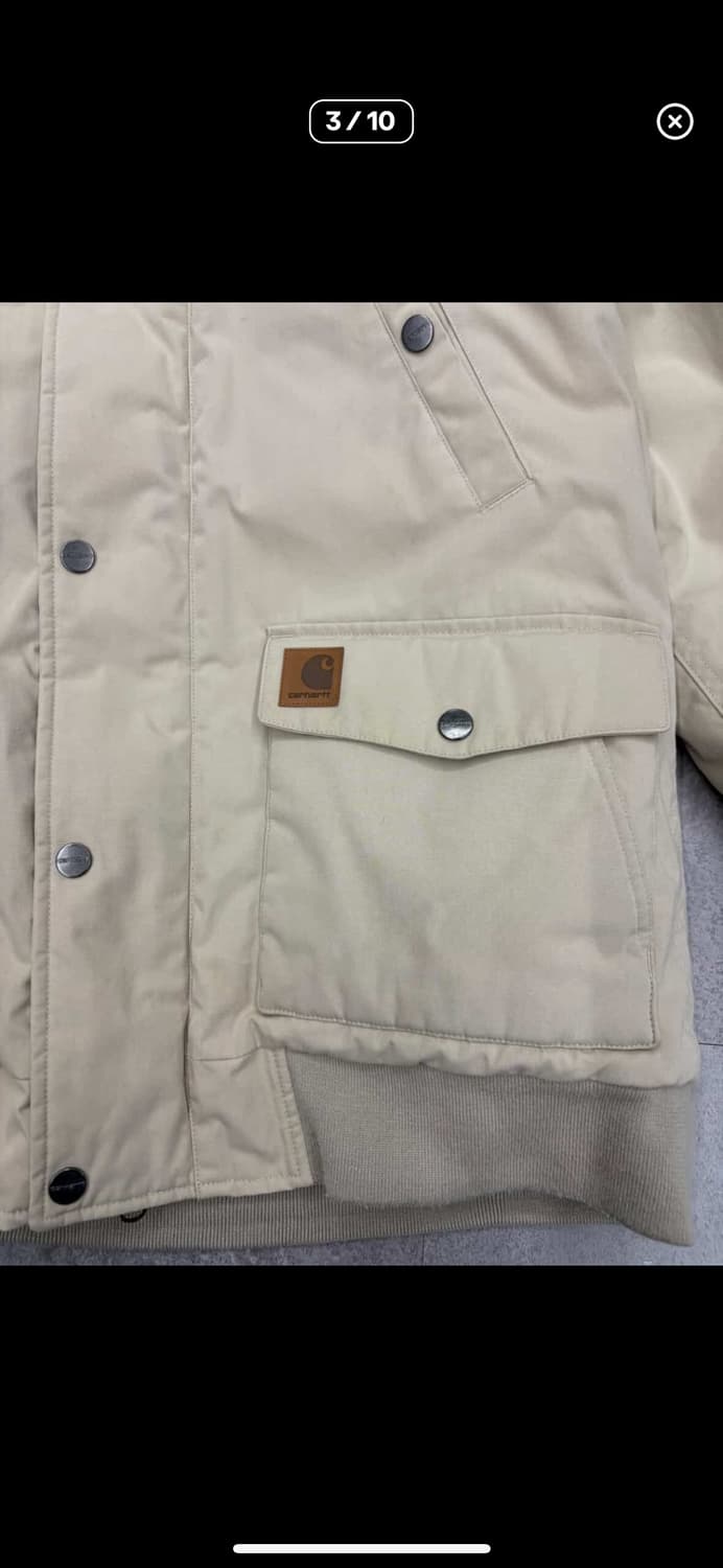 칼하트 WIP 퍼 후드 트래퍼 파카 A3209 상품이미지3