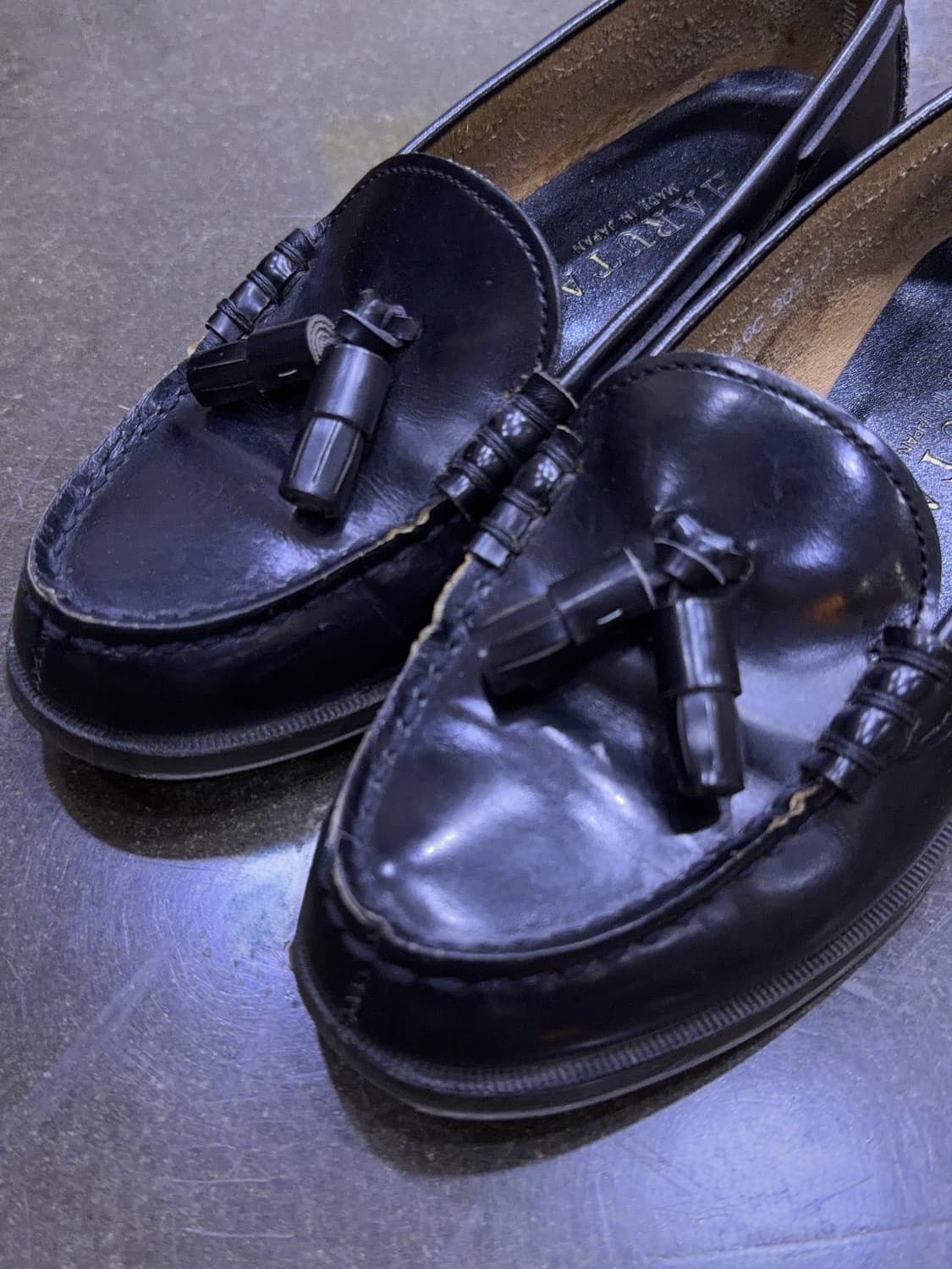 하루타 303 블랙 테슬 태슬로퍼 230 상품이미지3