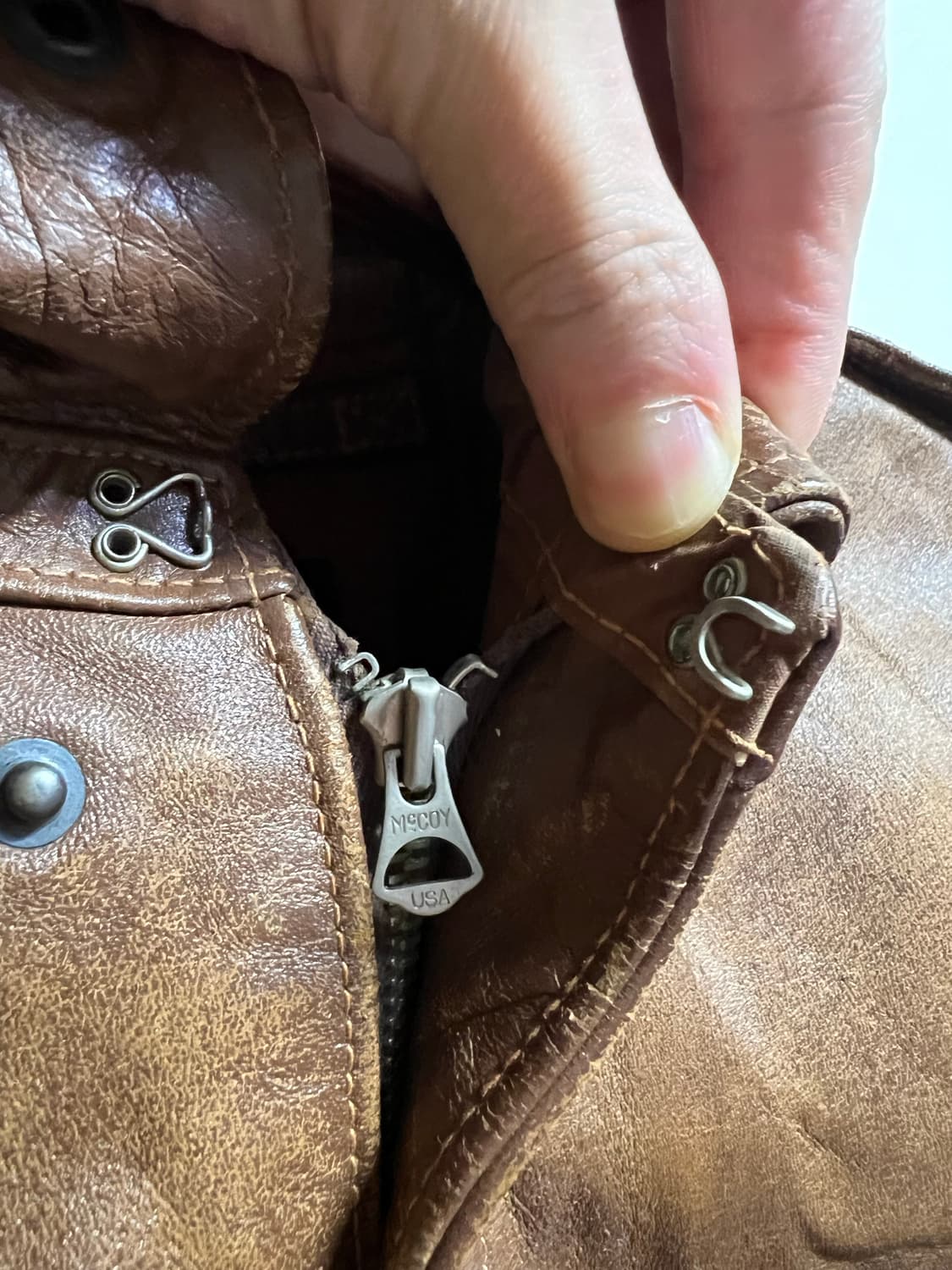 90s 구 리얼맥코이 A-2 플라이트 자켓 40 상품이미지7