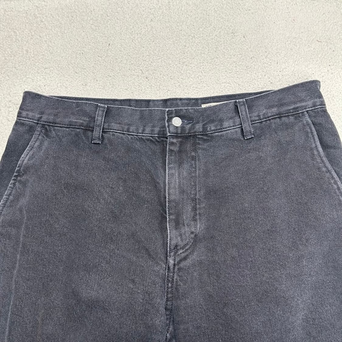 포터리 블랙 데님 팬츠 4 상품이미지2