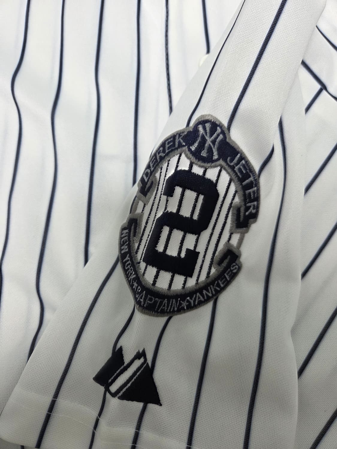 마제스틱 MLB 뉴욕양키스 데릭 지터 레전드 패치 유니폼 저지 상품이미지5