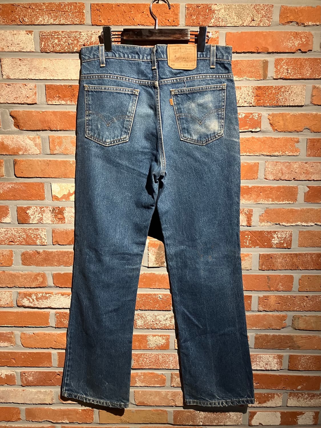 90s USA 빈티지 리바이스 517 부츠컷 데님 팬츠 상품이미지5