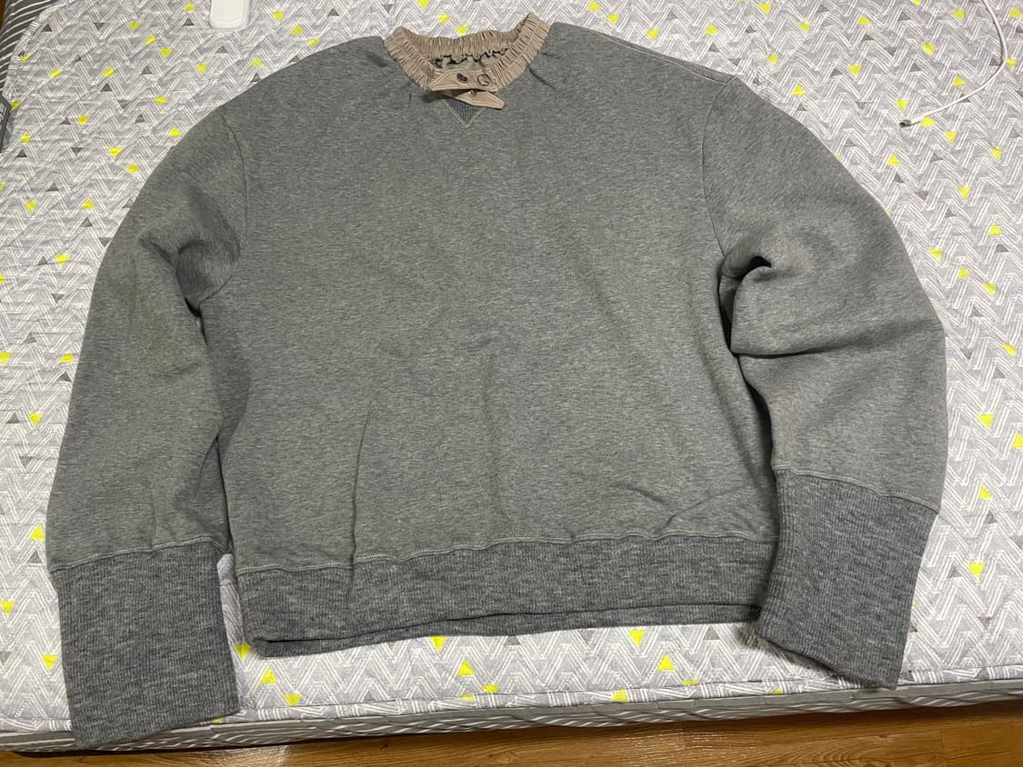 neu_in 뉴인 셔링 스웻셔츠 M 상품이미지1