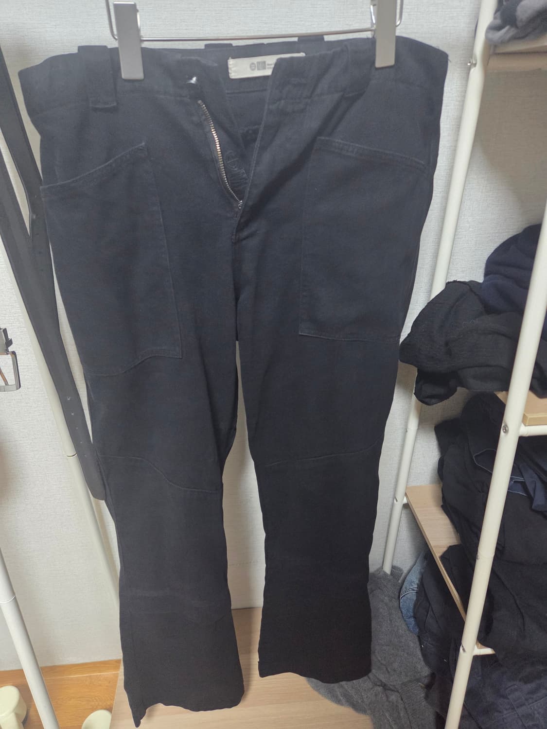 MPa Wave Zipper Pants - Black 상품이미지4