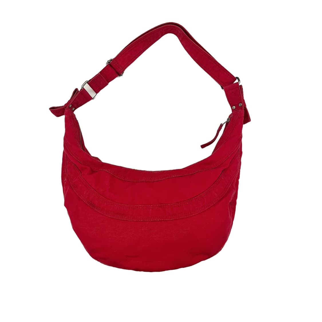 디젤 코튼 크로스바디 하프문백 레드 상품이미지3