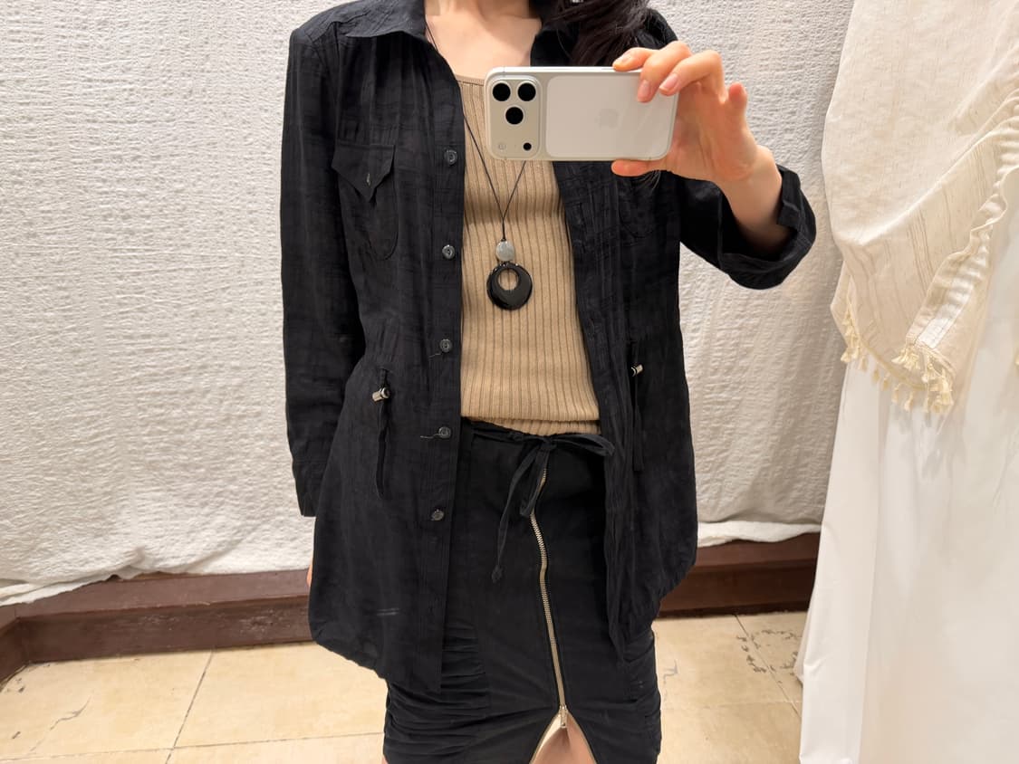 Noir Breeze Shirt Jacket 상품이미지3