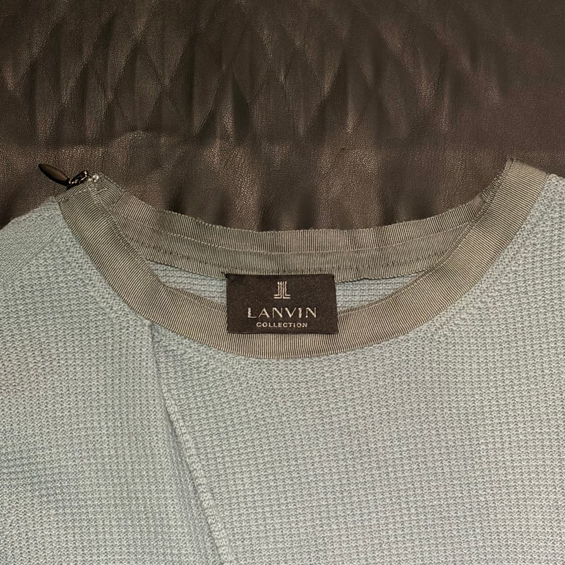 랑방 컬렉션 그린 슬림핏 니트 상품이미지8