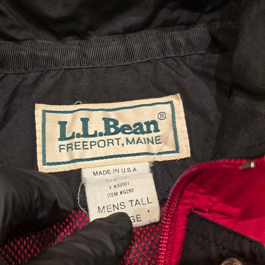 80s L.L.Bean 바람막이 자켓 made in U.S.A 상품이미지6