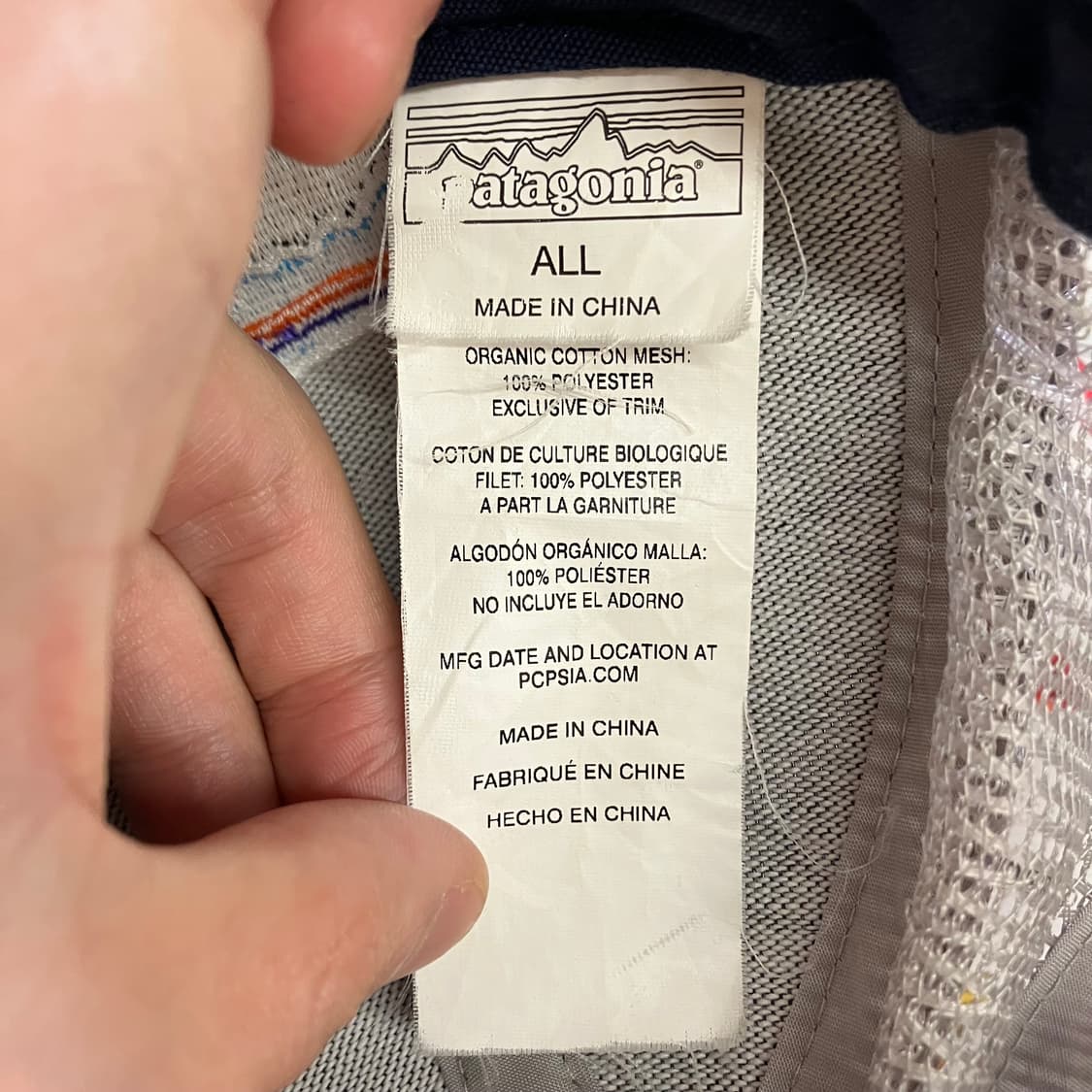 N67 파타고니아 피츠로이 볼캡 모자 메쉬캡 네이비 상품이미지4