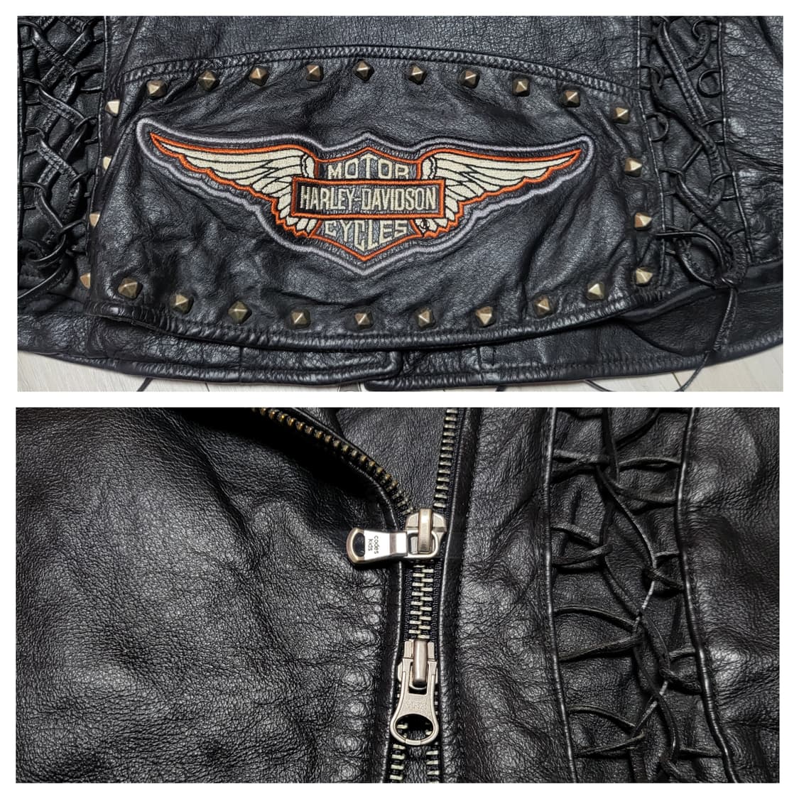 (여성 M) 04SS 프로토타입 할리데이비슨 가죽자켓 라이더자켓 상품이미지8