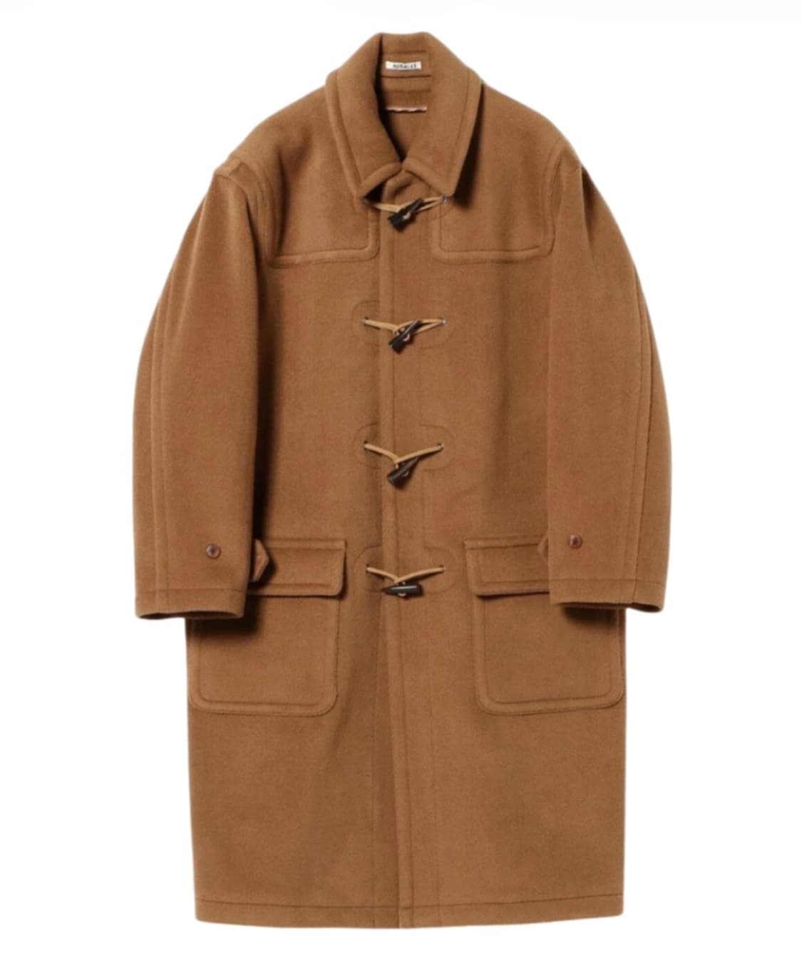 (3) 오라리 22fw 더플코트 브라운 상품이미지1