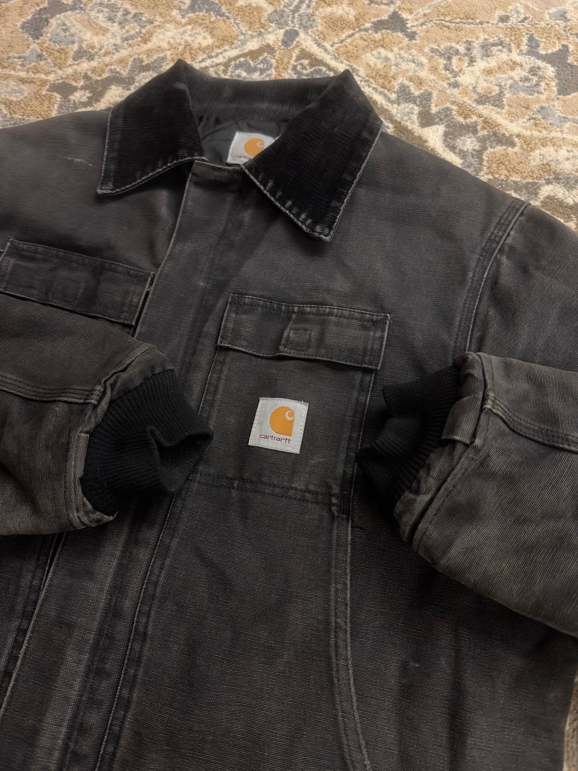 [칼하트] 오리지널 USA C03 챠콜 트래디셔널 코트 XLT 상품이미지3