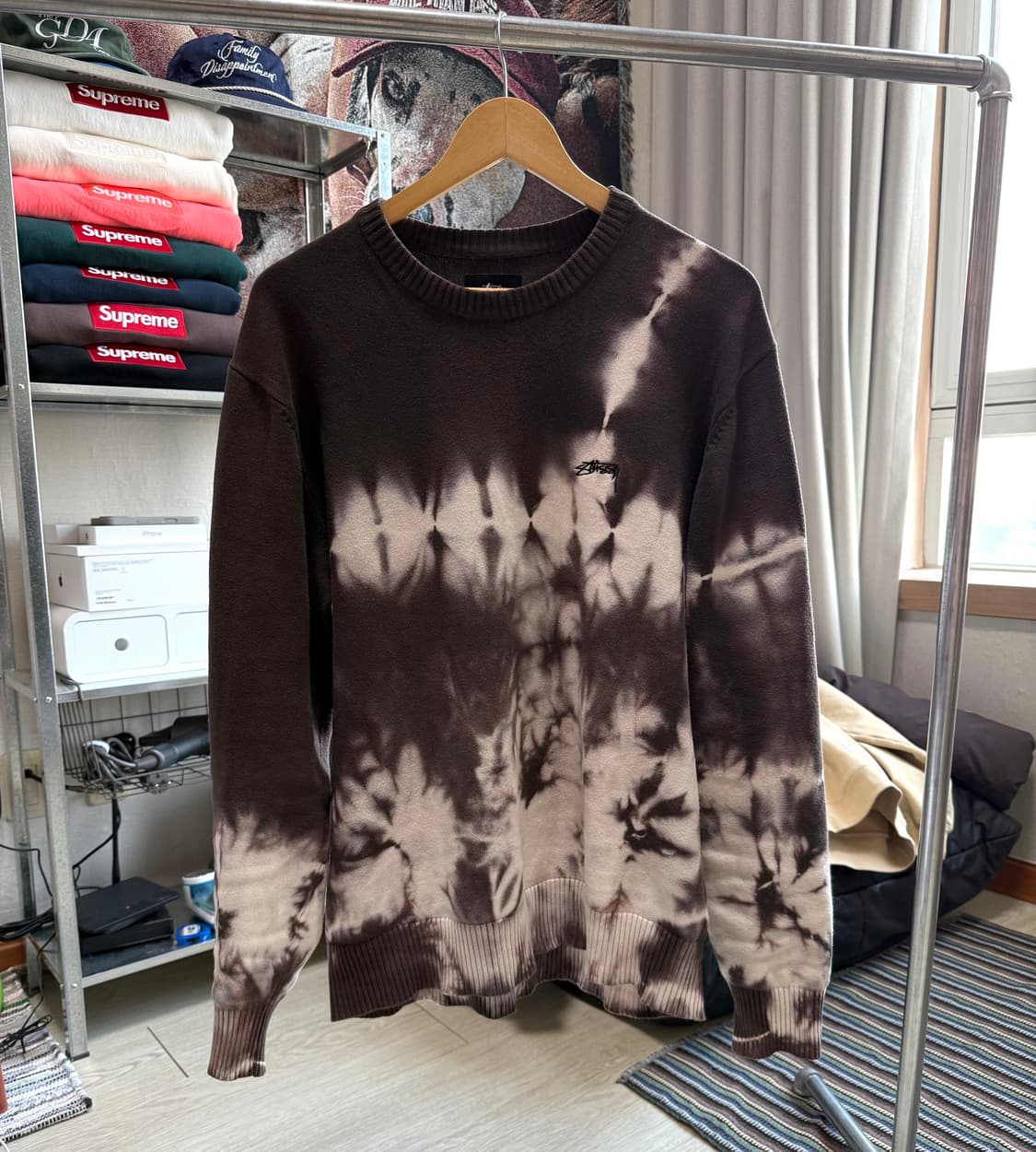 스투시 타이다이 니트 상품이미지2