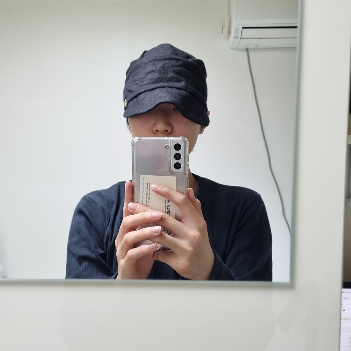 CA4LA 드레이프 캡 블랙 상품이미지10