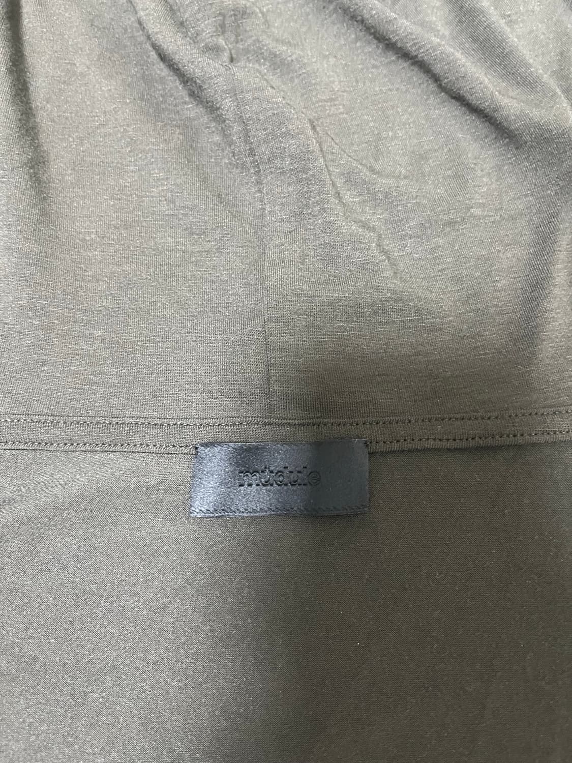 머듈 후드 집업 후디 올리브 4 상품이미지3