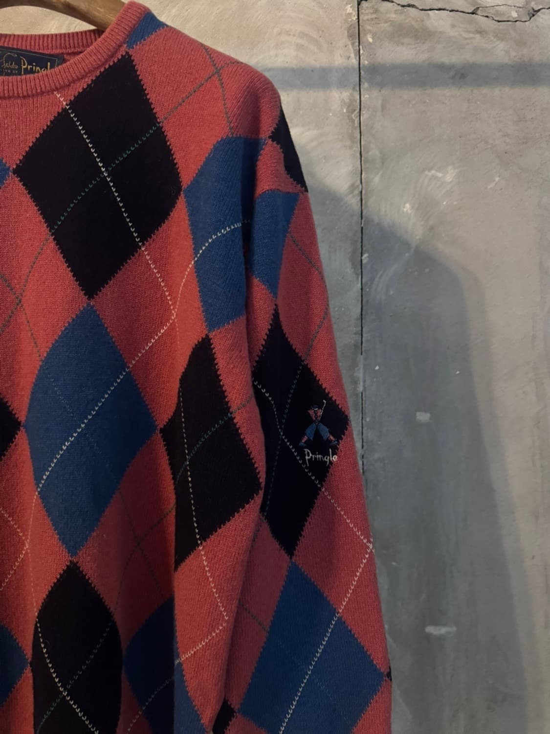 프링글 오브 스코틀랜드 아가일 니트 105 상품이미지7